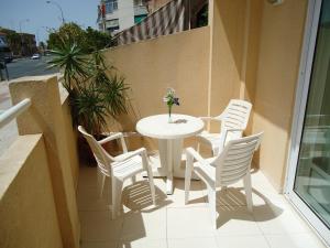 Balkón nebo terasa v ubytování Hotel Mar Menor