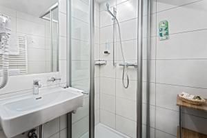 Łazienka w obiekcie Hotel Unterhof
