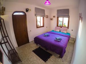 Exodus Hostel & Dive Center客房内的一张或多张床位
