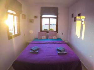 Exodus Hostel & Dive Center客房内的一张或多张床位