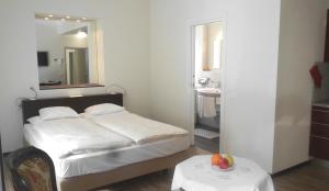 Katil atau katil-katil dalam bilik di Hotel Federale