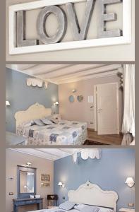 Posteľ alebo postele v izbe v ubytovaní B&B Sul Garda