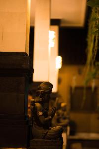 Suntari Homestay的休息区