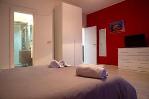 Ένα ή περισσότερα κρεβάτια σε δωμάτιο στο San Silverio Luxury House