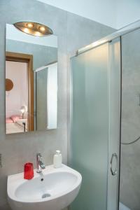Koupelna v ubytování B&B OTIUM