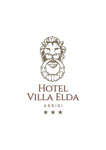アッシジにあるHotel Villa Eldaのホテルヴィラのロゴ