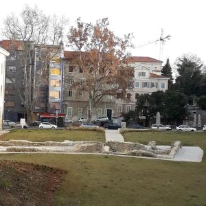 Zahrada ubytování Apartment Stella