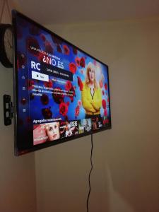 TV a/nebo společenská místnost v ubytování Lopez House