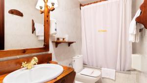 
Een badkamer bij Hotel La Posada

