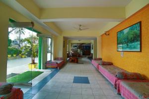 Hotel Vishram的休息区