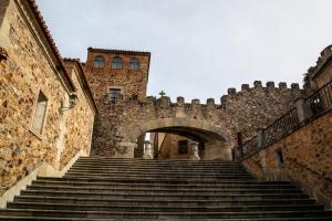 Fotografia z galérie ubytovania Hostal La Rosa v destinácii Cáceres