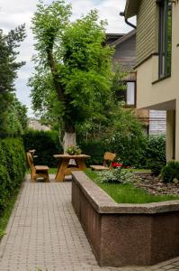 Zahrada ubytování Vila Nida