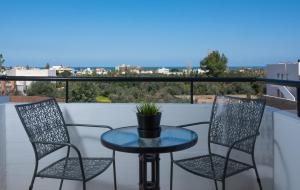 Balkón nebo terasa v ubytování Pasiphae Hotel