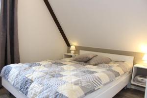 Ένα ή περισσότερα κρεβάτια σε δωμάτιο στο Appartement Bilbao