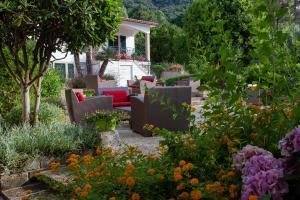 Zahrada ubytování Boutique Hotel Ilio