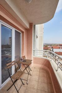 Balcony o terrace sa Smart Apartments