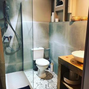 Ein Badezimmer in der Unterkunft Ti coin paradis
