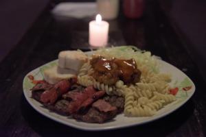 Essen im Hostel oder in der Nähe