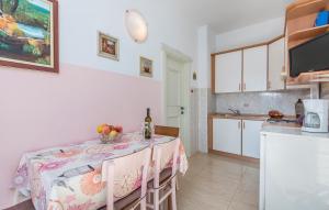 Kuchyň nebo kuchyňský kout v ubytování Apartment Complex Orzan Lovrecica