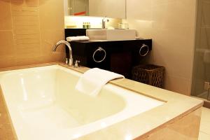 Koupelna v ubytování Xiyuan Hotel