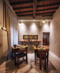 Гостиная зона в Ca de Guelfi residenza d'epoca
