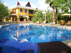A piscina localizada em Casa Las Palmas Hotel Boutique ou nos arredores