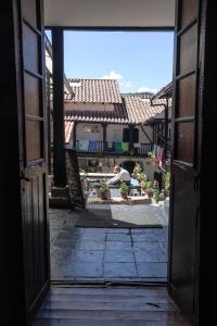 Ein Balkon oder eine Terrasse in der Unterkunft Intro Hostels Cusco