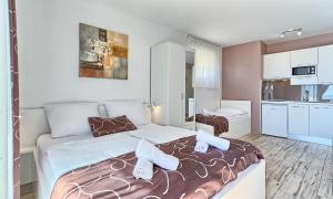 Kuchyň nebo kuchyňský kout v ubytování Stipe Residence