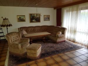Posezení v ubytování Gemütliches Gästehaus!