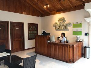 Fuajee või vastuvõtt majutusasutuses Hotel Los Higuerones