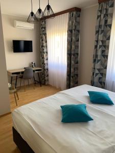 Postel nebo postele na pokoji v ubytování Pansion Waldinger