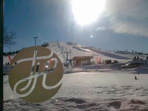 Tuhamäe Hostel during the winter