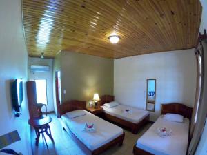 Voodi või voodid majutusasutuse Hotel Los Higuerones toas