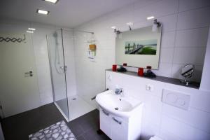 Ένα μπάνιο στο Appartement Bergwaerts
