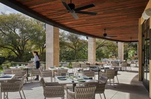 Restaurace v ubytování Four Seasons Hotel Austin