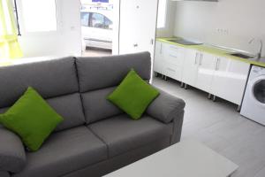 Η κουζίνα ή μικρή κουζίνα στο Apartamentos Margo 1