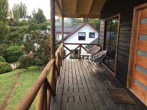 Balkón nebo terasa v ubytování Cabañas Terra Palafito + 6 fotografií