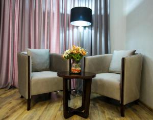 Setusvæði á Crystal Hotel & SPA