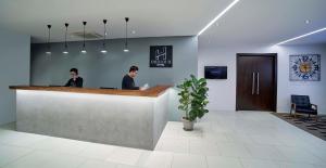 Vstupní hala nebo recepce v ubytování Urban H Hotel