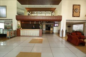 Vstupní hala nebo recepce v ubytování Harrisons Hotel