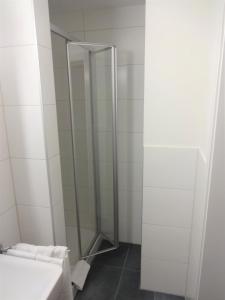 Koupelna v ubytování Burgbühl