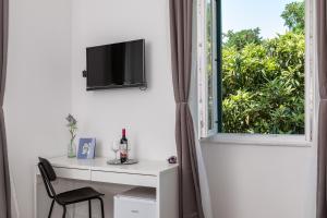 TV a/nebo společenská místnost v ubytování SeaBed Rooms1 Split
