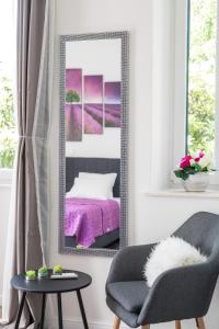 Voodi või voodid majutusasutuse SeaBed Rooms1 Split toas
