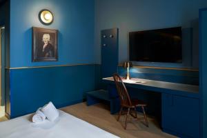 Postel nebo postele na pokoji v ubytování Clerici Boutique Hotel