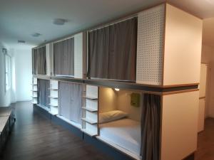 A kitchen or kitchenette at Agora Hostel