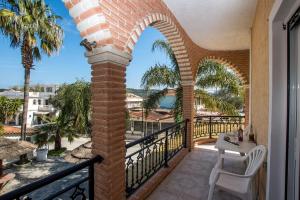 Balkón nebo terasa v ubytování Paradise Bar Apartments