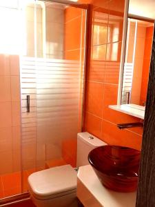 A bathroom at Nikogroup Sofia