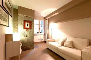 Posezení v ubytování Borgo Suite