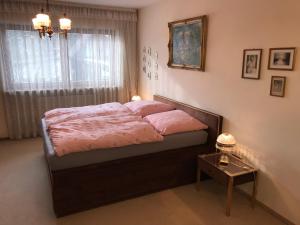 Postel nebo postele na pokoji v ubytování Gemütliches Gästehaus!