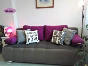 Posezení v ubytování Apartment Gospa